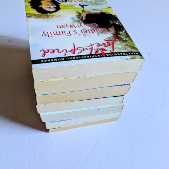 Inspirational Romance Set of 7 Small Paperback Steeple Hill VTG Love Inspired - Picture 5 of 9